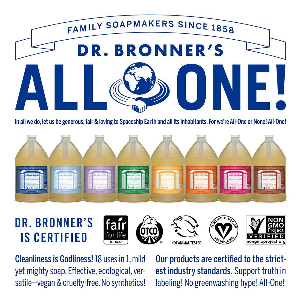 Dr. Bronner&s - Pure-Castile Liquid Soap (Lavender, 1 Gallon)