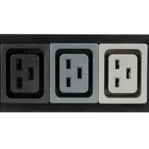 Tripp Lite PDU 3-Phase Metered 240v-230v-220v 11.5kW C13 C19 Vertical 0URM - PDU3XMV6G20