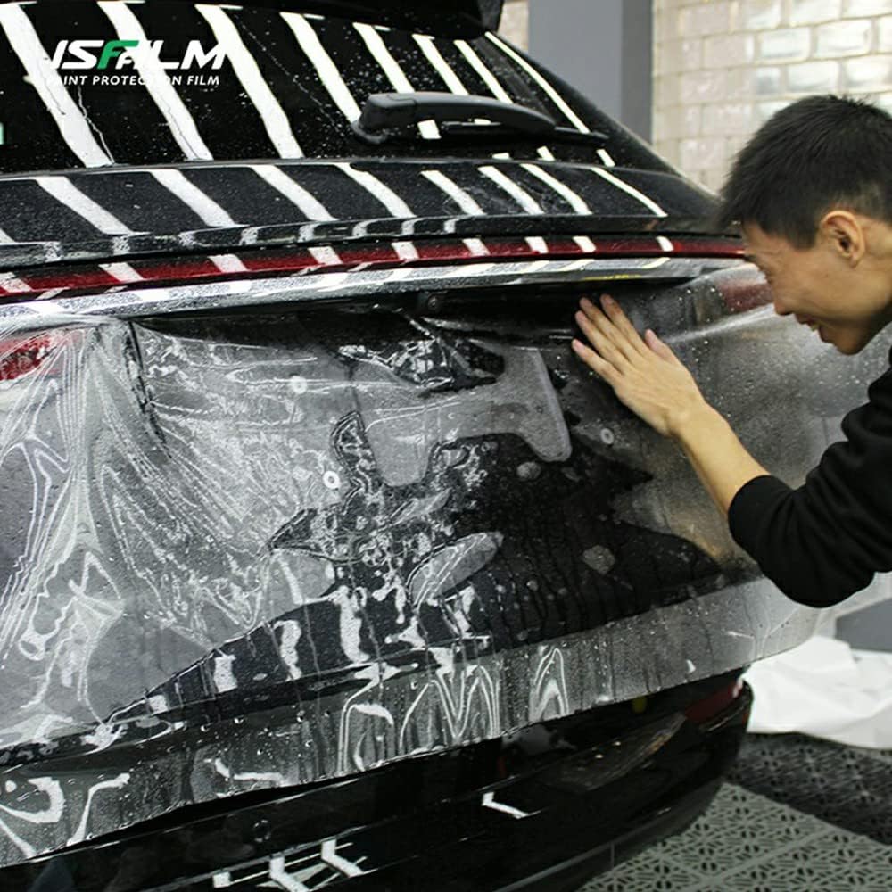 ISFFILM Paint Protection Film Self Healing Clear PPF Film TPU Transparent Scratch Resistant hydrophbic Car Wrap Sticker 2M Ample (1.52M*2M) for