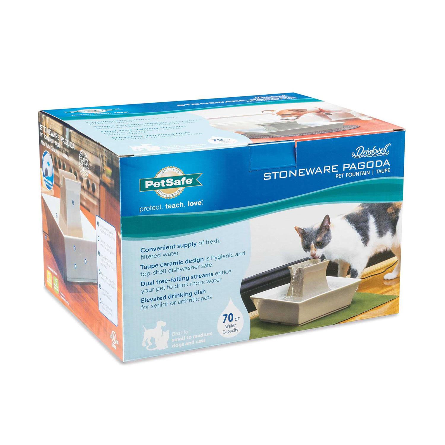 PetSafe Drinkwell Pagoda Fountain - Pet Supplies online store