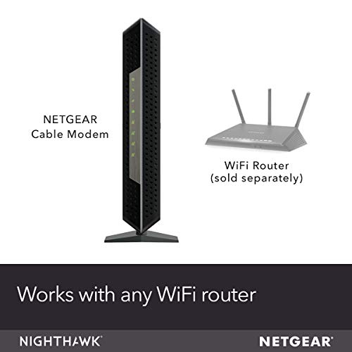 NETGEAR Nighthawk Cable Modem CM1200 - Compatible with all Cable Providers including Xfinity by Comcast, Spectrum