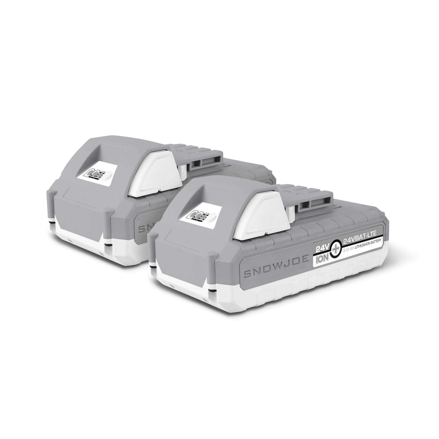 Snow Joe + Sun Joe 24-Volt* Battery Bundle - Shop Hardware Tools Online Store