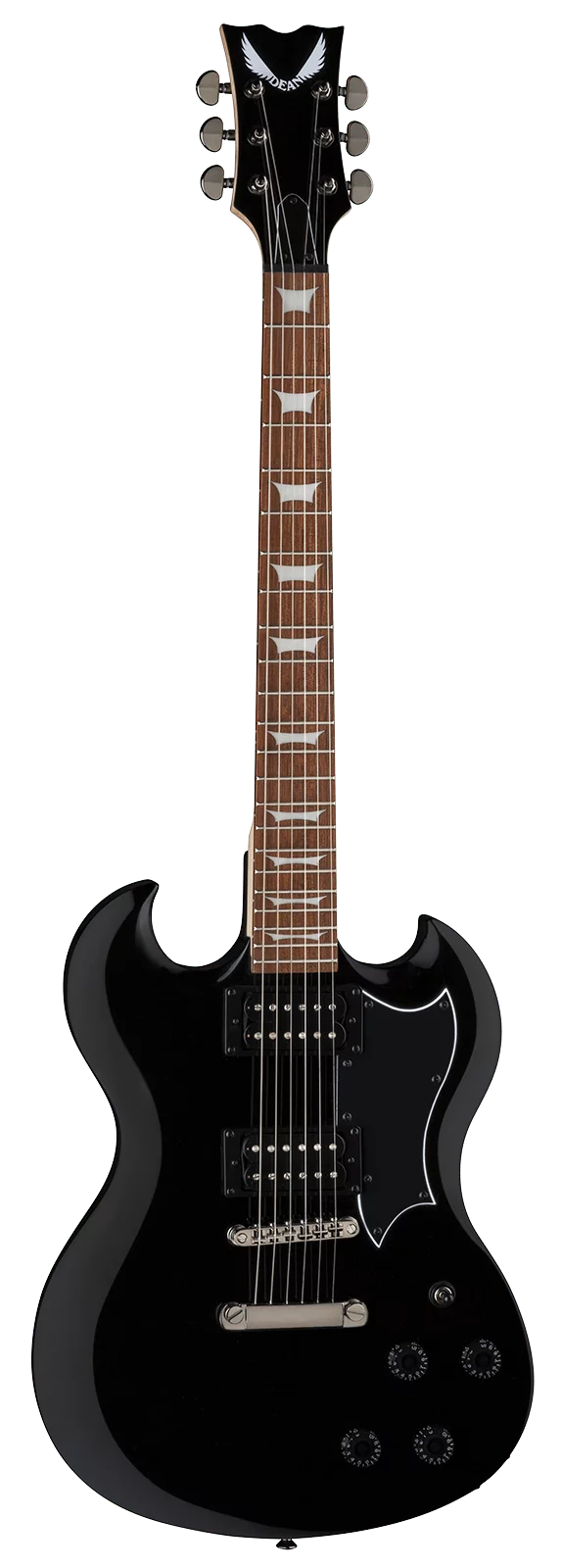 Dean GSX CBK Gran Sport X Electric Guitar, Classic Black - Curated Treasures Market