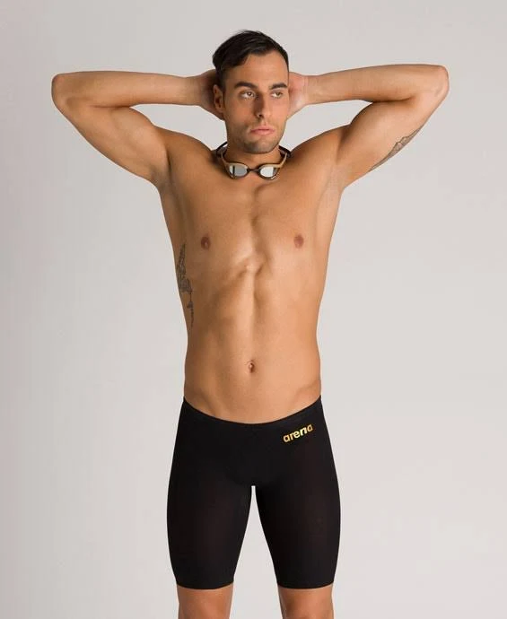 Arena Powerskin Carbon Air2 Jammer Tech Suit Black/Black/Gold 30