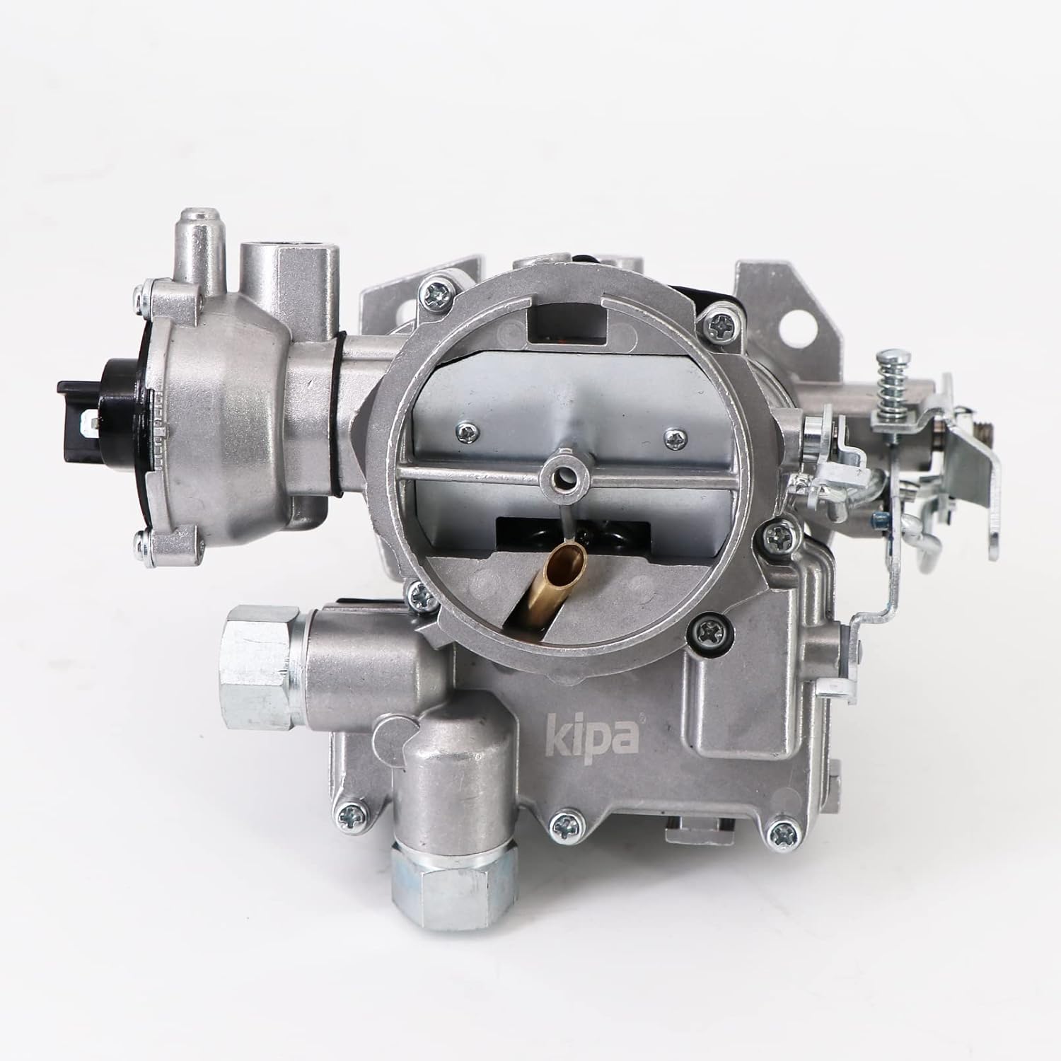 kipa Carburetor for Mercruiser Marine 4-Cylinder 2.5L 3.0L 2 Barrel Rochester 3310-864940A01 Side Fuel Inlet with Electric Choke