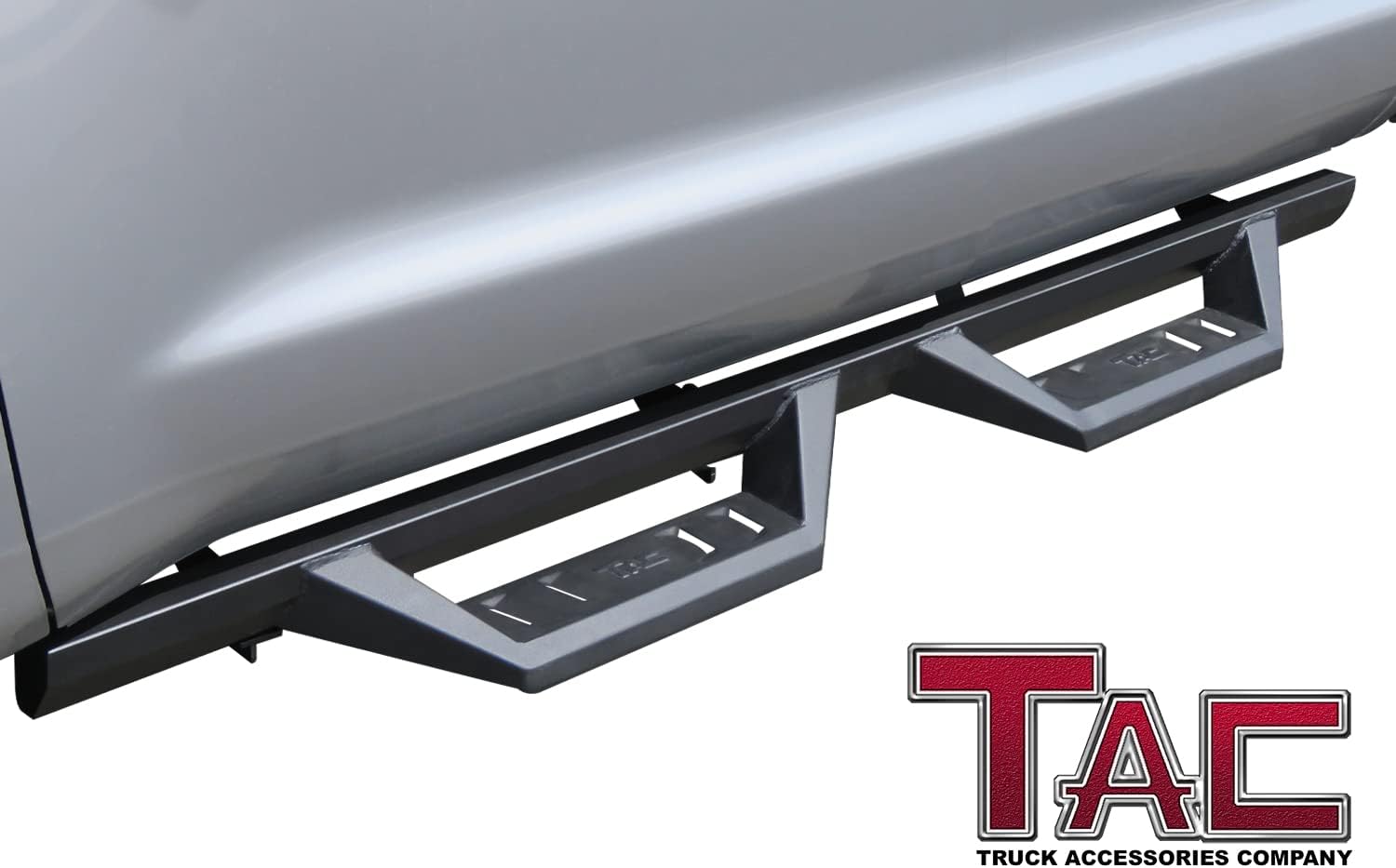 TAC Sidewinder Running Boards Fit 2007-2021 Toyota Tundra Double Cab 4&rdquo