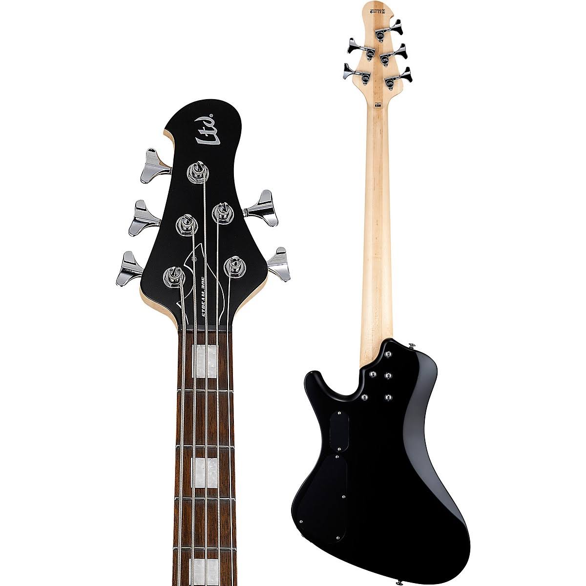 ESP LTD Stream-205 Black Satin 5 String Bass Guitar