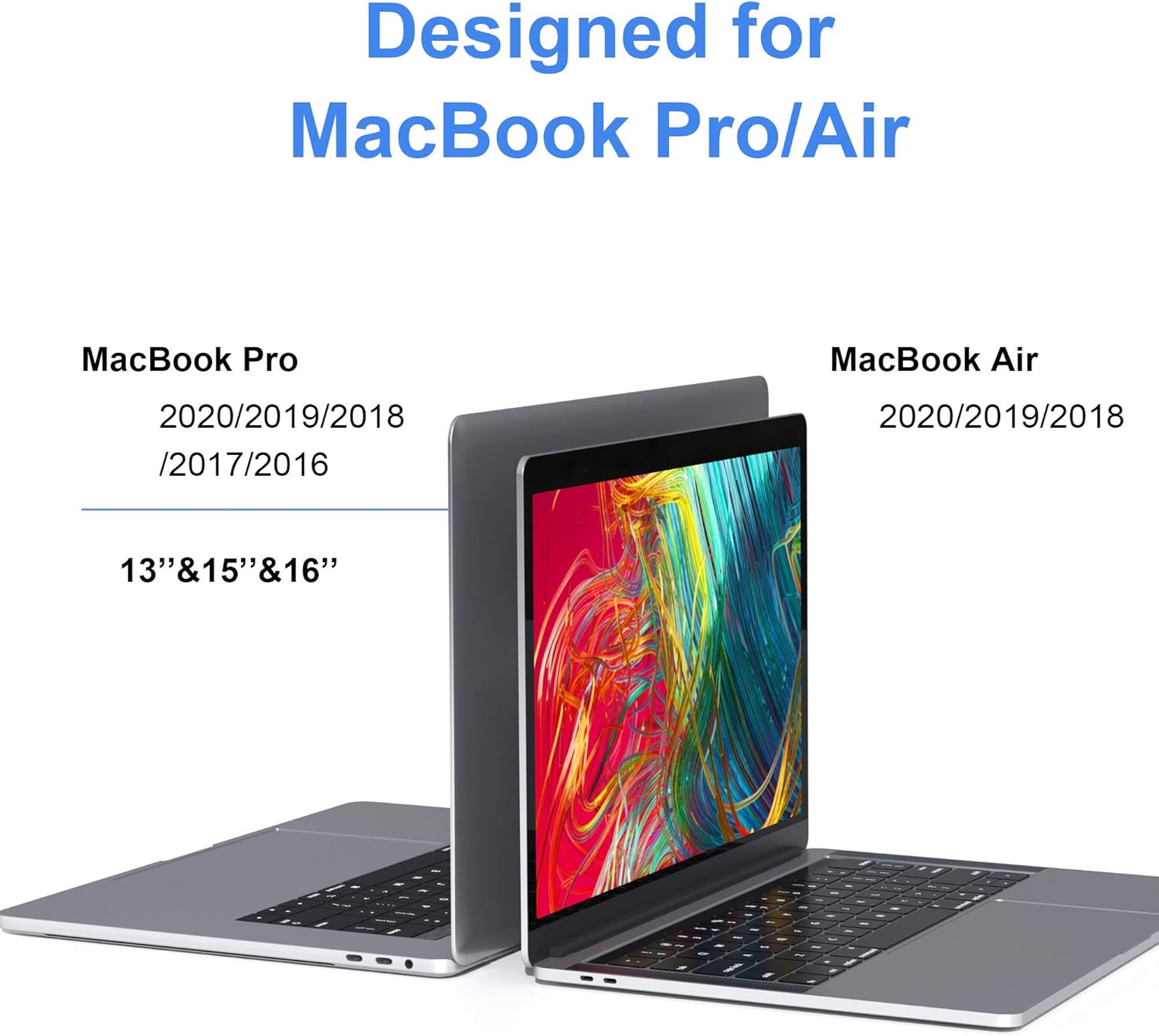 Docking Station for MacBook Pro Air, USB C Docking Station Dual Monitor,Dual HDMI Adapter Hub for Mac MacBook Pro with 2 HDMI(4K @60Hz), 3USB3.0