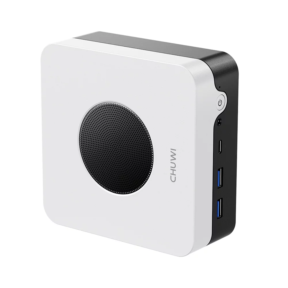 CHUWI LarkBox X Mini PC,512GB SSD 12GB RMA,Intel 12th Gen N100(up to 3.40Ghz),Windows 11 Mini Gaming/Bussiness Desktop Computers,WIFI 6