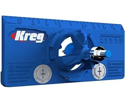 Kreg Tool Company - Drawer Slide Jig with Cabinet Hardware Concealed Hinge Jig