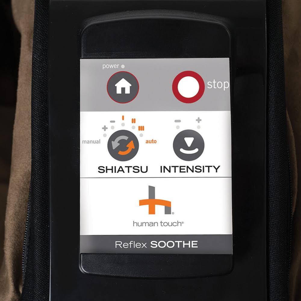Human Touch Reflex Soothe Foot u0026 Calf Massager - Black/Brown
