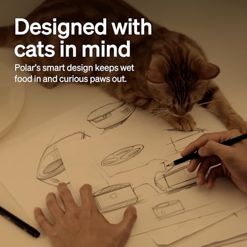 PETLIBRO Automatic Cat Feeder Wet Food Refrigerated New Upgraded APP Control,3 Days Freshness 3 Meals
