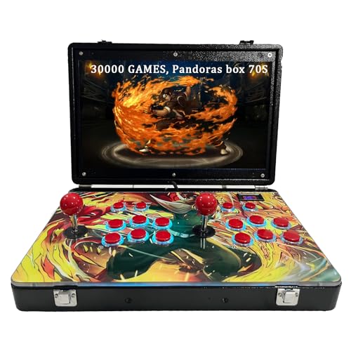 30000 in 1 Portable Arcade Game Console 14-inch HD Screen Single Player Pandoras Box 70S