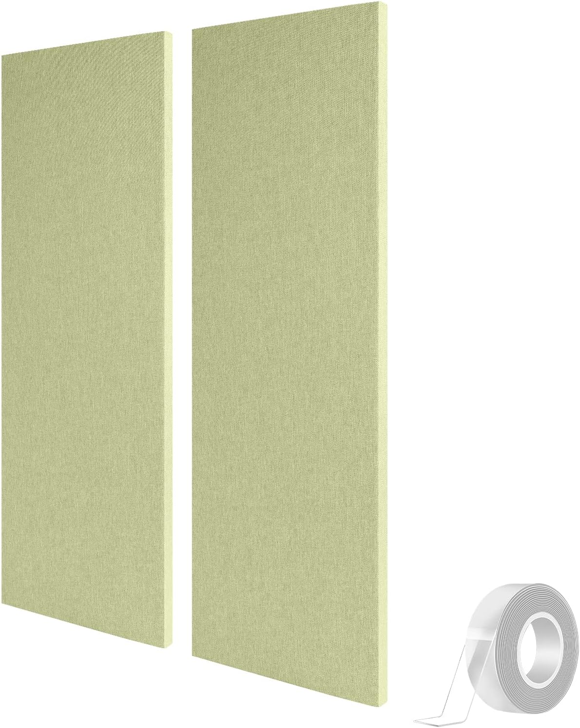Olanglab Acoustic Panels, 2 Pack 36''x12''Acoustical Soundproof Wall Panels Sound Absorbing