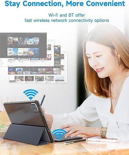 2024 Newest Tablet with Keyboard Tablets 2 in 1 8GB+64GB 10 inch Tablet and Case Mouse Stylus Game Android 13.0 Tablets PC 10.1 IPS Screen Tableta