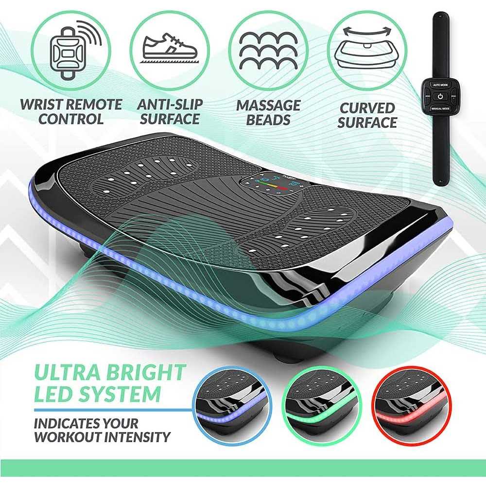 Bluefin Fitness Bluefin 4D Triple Motor Vibration Plate Machine - Sports Supplies Online Store