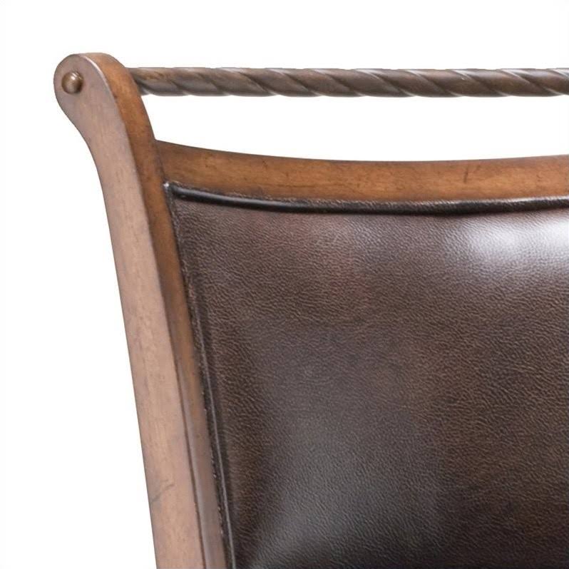 Hillsdale Calais Swivel Counter Stool, Medium Brown Cherry, 26x22