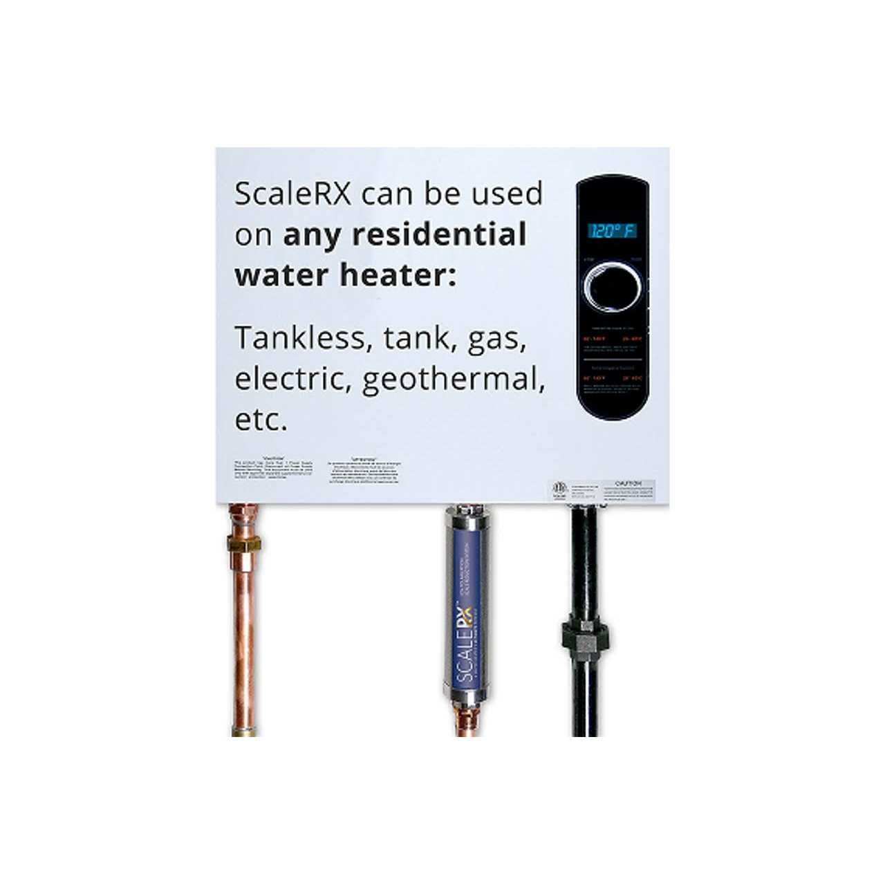American Valve ScaleRX Water Heater Scale Prevention System - Shop Hardware Tools Online Store