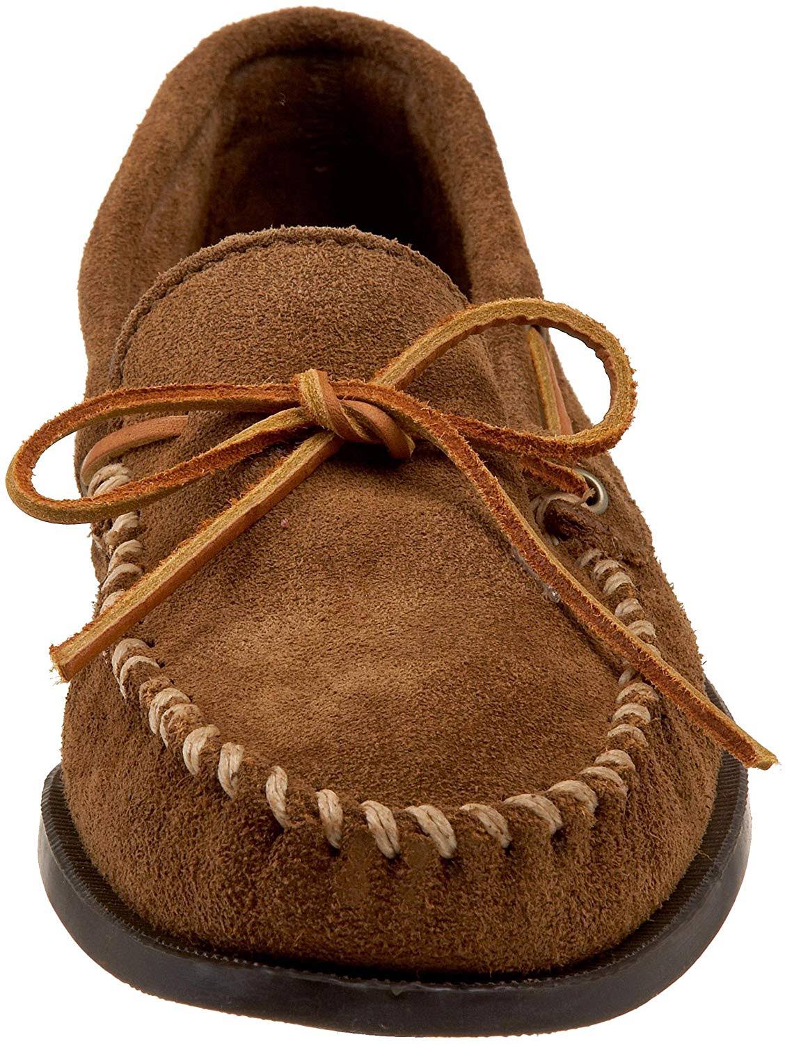 Minnetonka Camp Moc 10.5 Men&s Brown