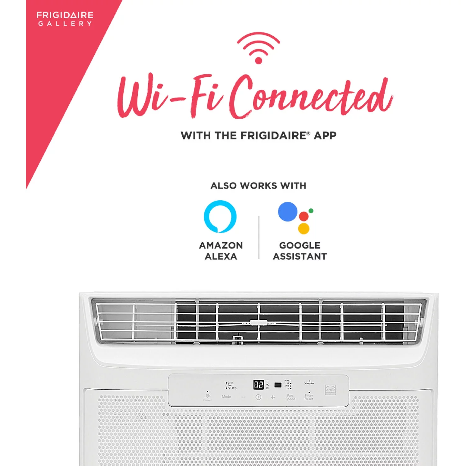 Frigidaire Energy Star 6,000 BTU 115V Quiet Temp Window Air Conditioner with Remote Control