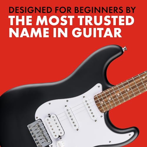Fender Squier Debut Series Stratocaster HT HSS Electric Guitar, Beginner Guitar, 2-Year Warranty, Includes Free Lessons