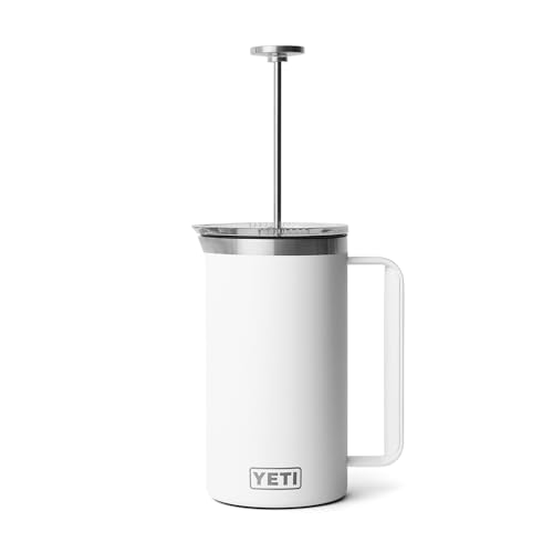 YETI Rambler French Press Coffee Maker, with GroundsControl Filter