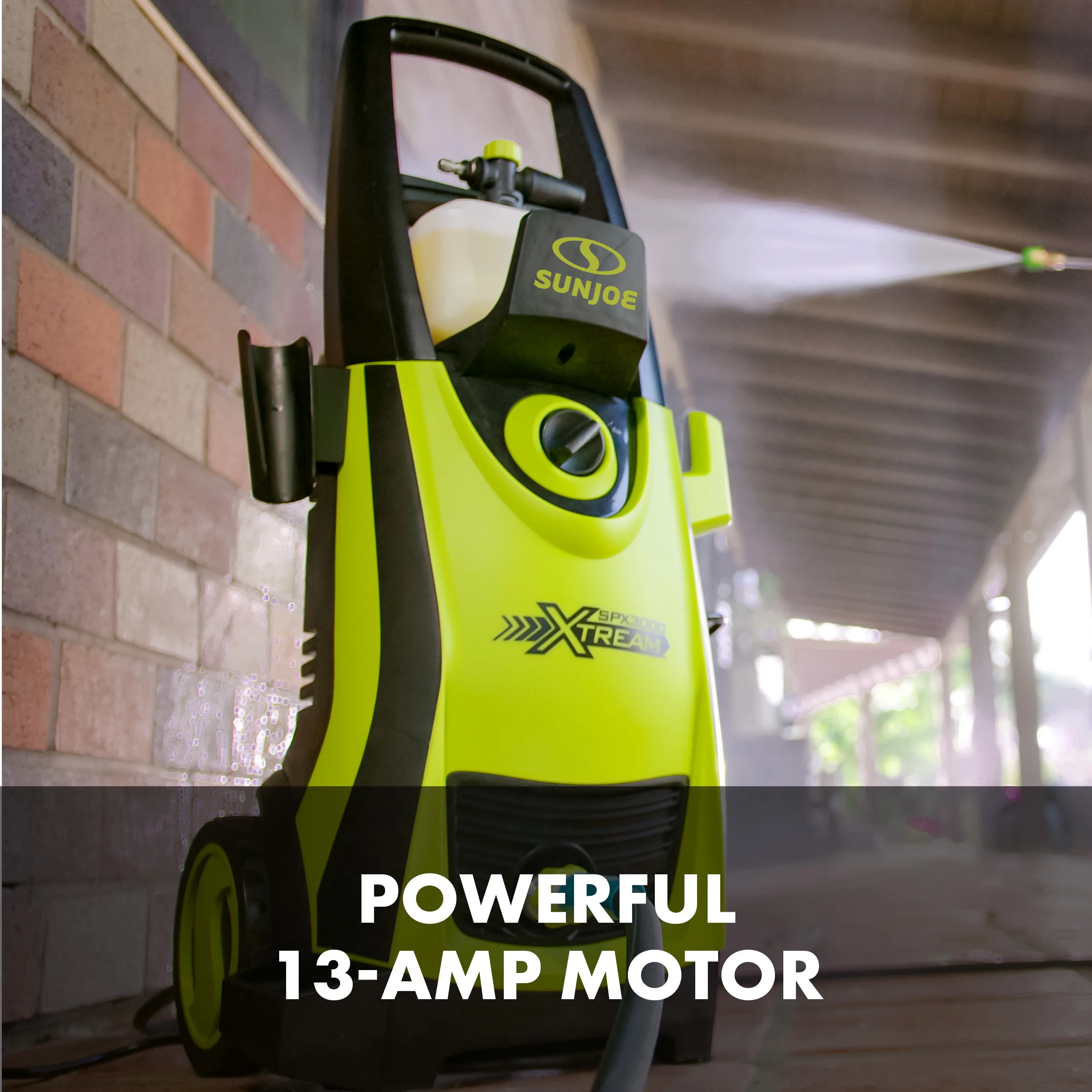 Sun Joe Xtream Clean Electric Pressure Washer, Bonus Accessories, 13-Amp, Quick-Connect Tips