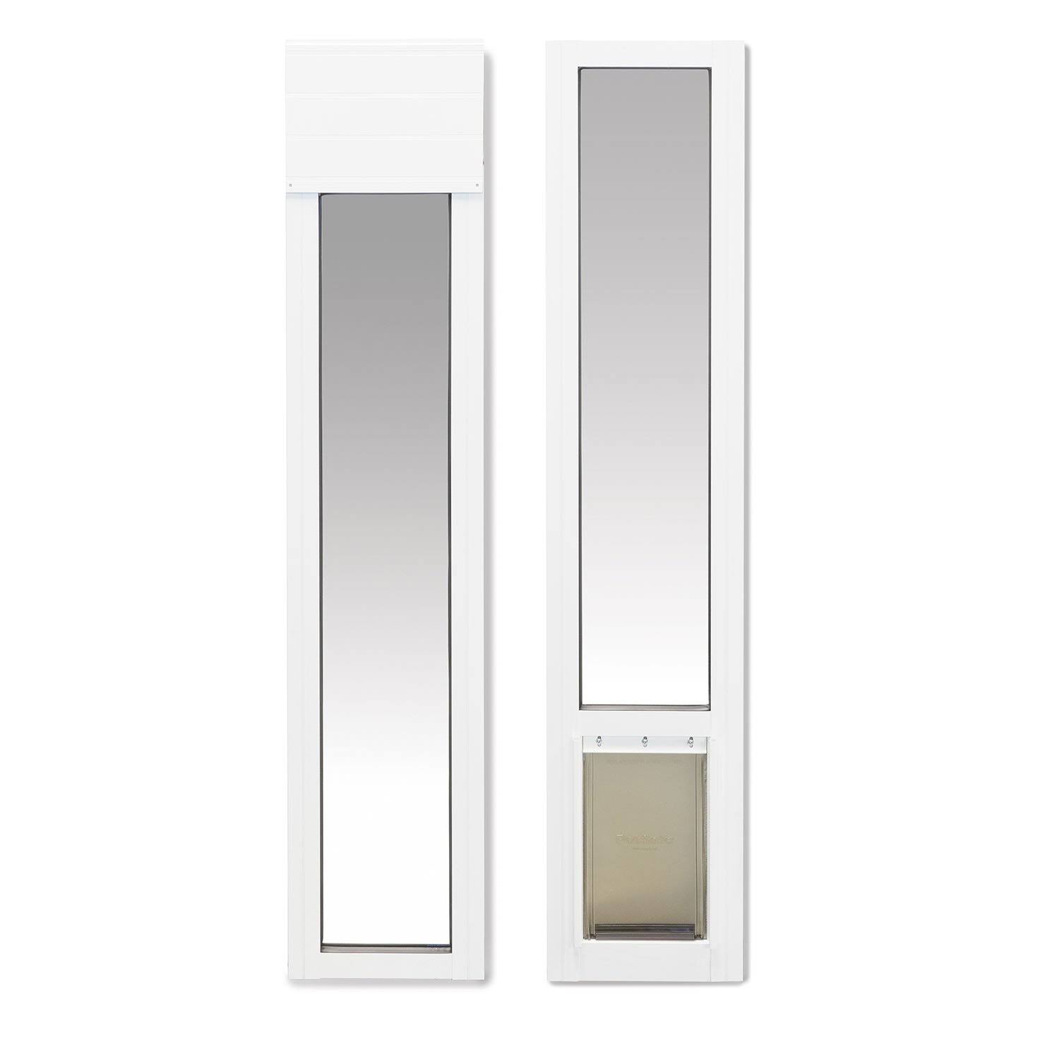 PetSafe 2-Piece Sliding Glass Pet DOOR, Large, White