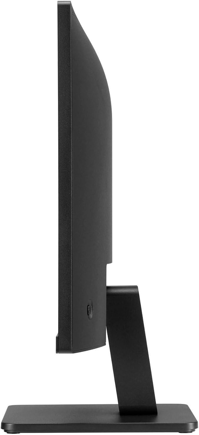 LG 24" IPS 3-Side Borderless FHD Monitor, LED Display with sRGB 99% Color Gamut, 100Hz, 5ms, AMD FreeSync (HDMI), Black, with MTC HDMI Cable