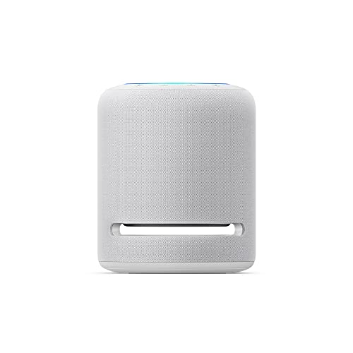 Like-New Amazon Echo Studio (newest model), Our best-sounding Alexa speaker, Perfect for living rooms, family rooms, and other large spaces