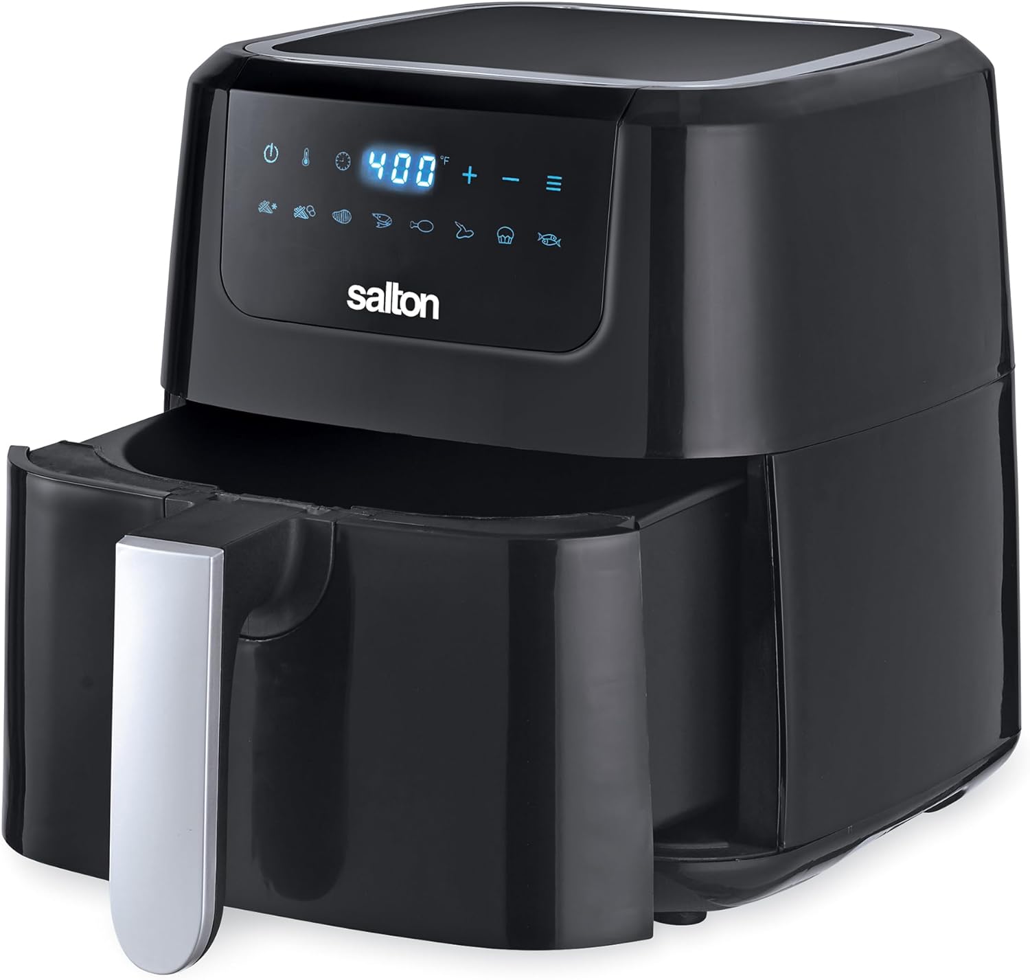 Digital Air Fryer,5 L / 5.3 Q Airfryer, Black