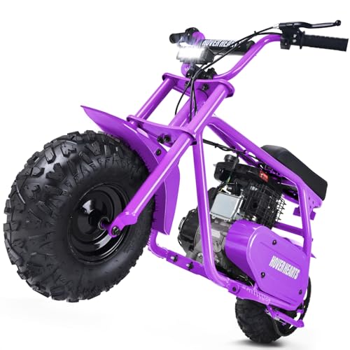 Mini Bike, Gas Dirt Bike, Minibike, Gas Powered Mini Bikes for Adults, 99cc-4 Stroke Pit Bike with Led Light, Min Dirtbike