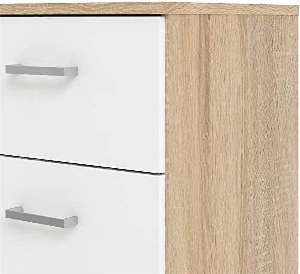 3 Drawer Chest, Oak Structure