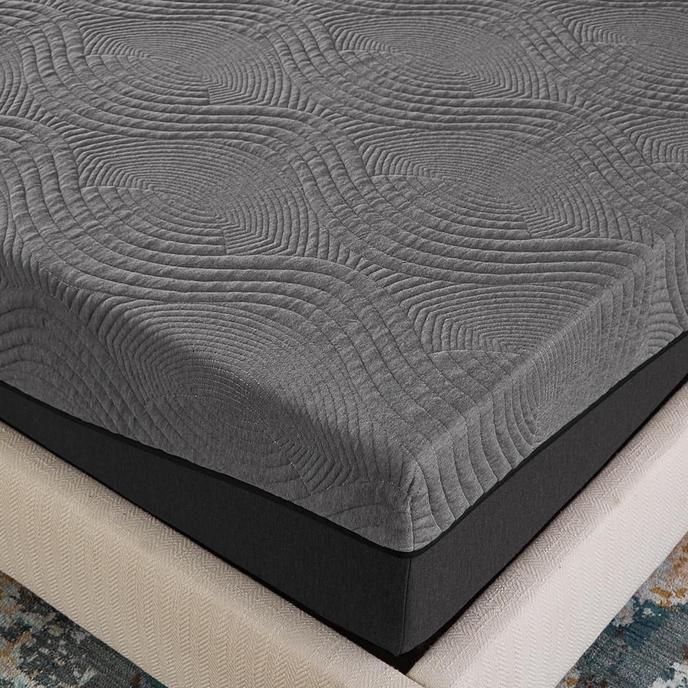 Slumber Solutions  Active 14-inch Charcoal Memory Foam Mattress King