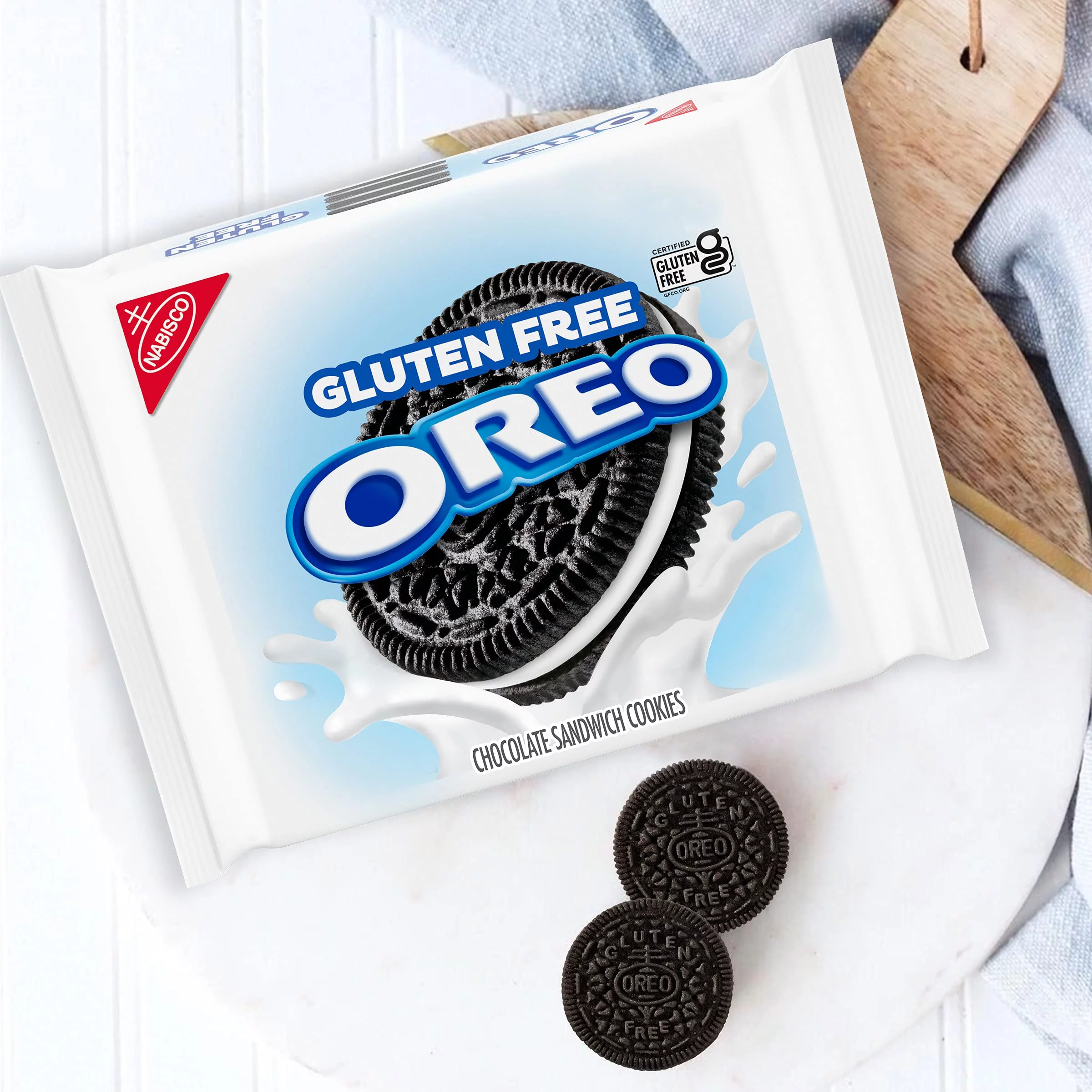OREO Gluten Free Chocolate Sandwich Cookies (Pack of 48)