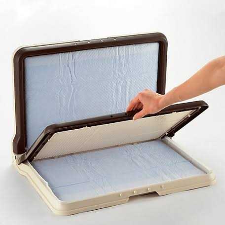 Richell PAW Trax High Wall Potty Pad Tray - Pet Supplies online store