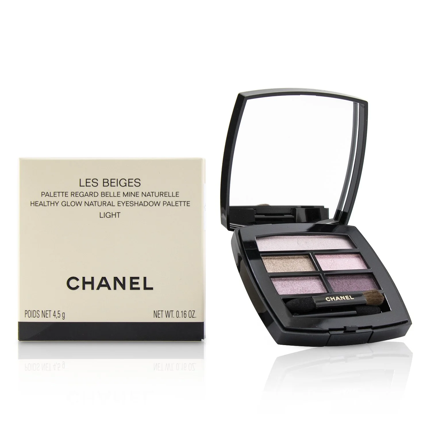 Chanel Les Beiges Healthy Glow Natural Eyeshadow Palette - # Medium  4.5g/0.16oz