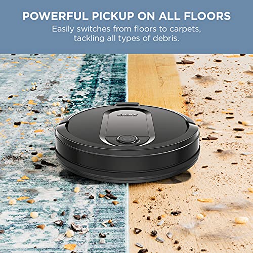 Shark Robot Vacuum & Mop Combo, Powerful Suction, Matrix Plus, 60-Day Debris Capacity, HEPA Bagless Self Empty Base, Sonic Mopping