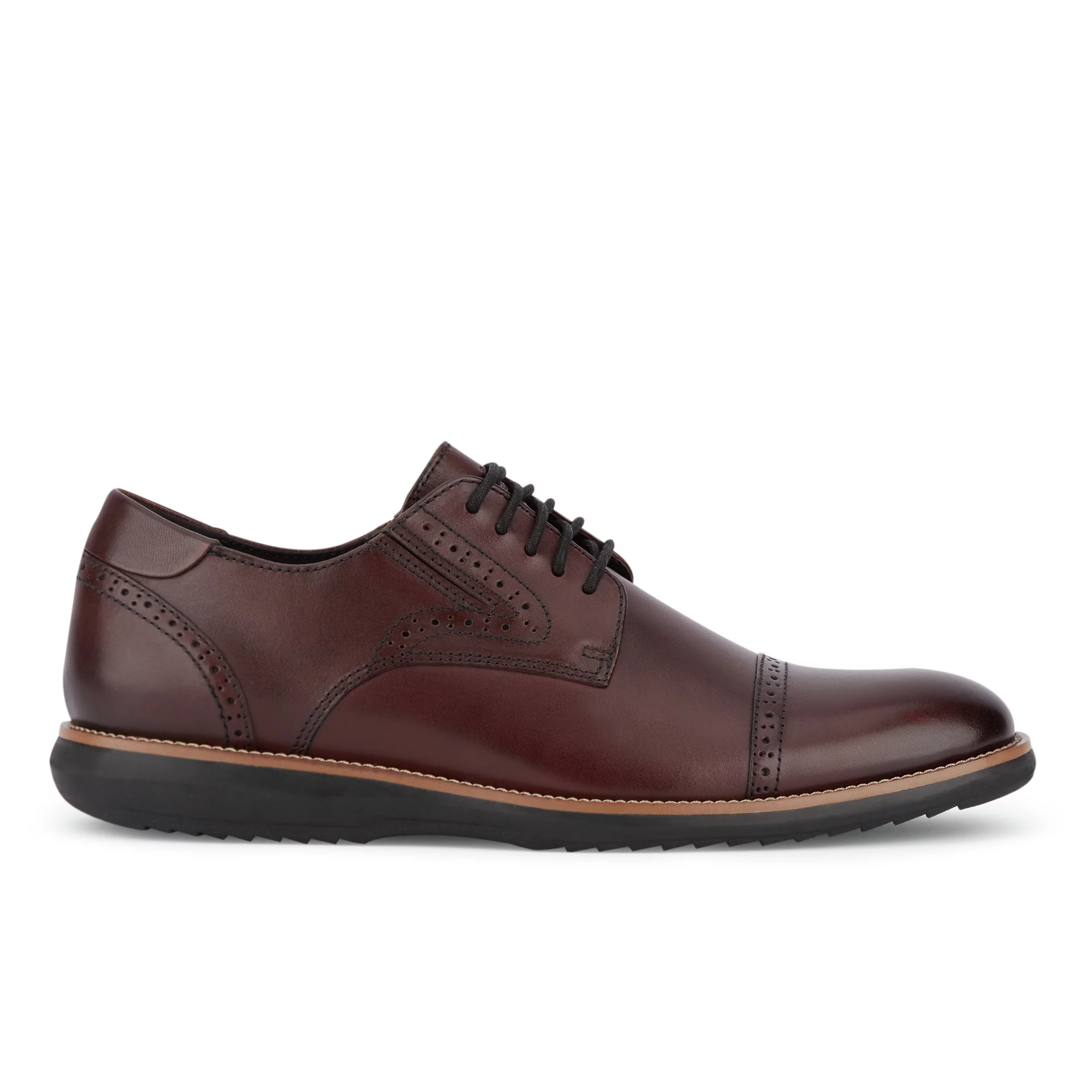 Dockers Mens Beecham Leather SMART SERIES Dress Oxford Shoe