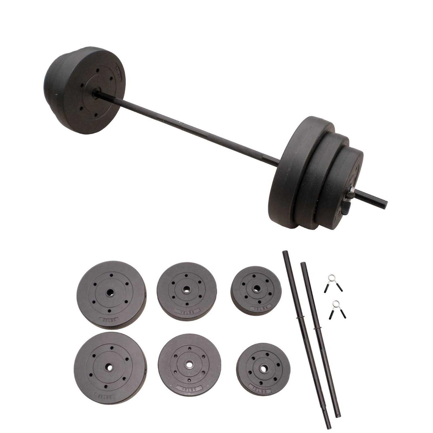 Cap Barbell 100 lb Vinyl Weight Set - Sports Supplies Online Store