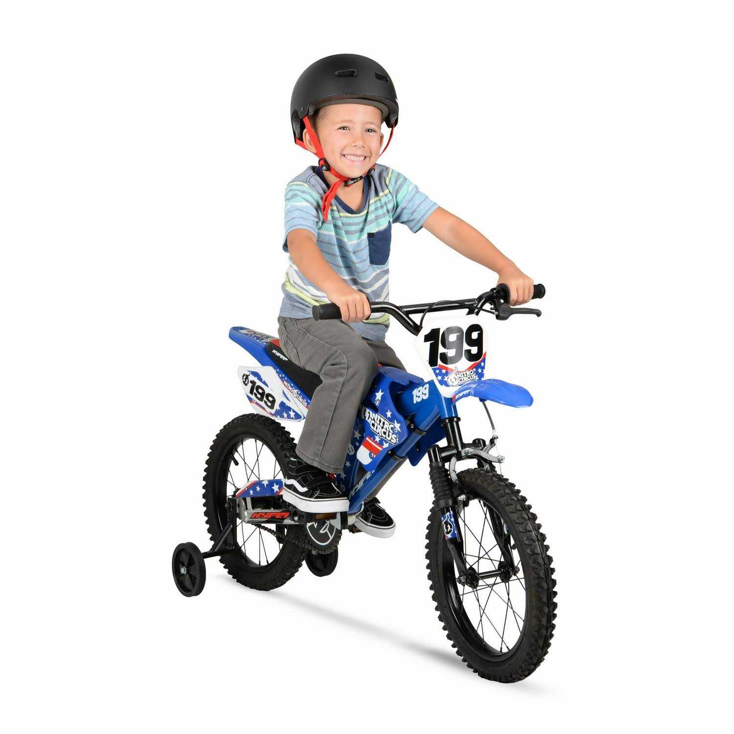 Hyper Bicycles 16 Nitro Circus Motobike for Kids - Sports Supplies Online Store