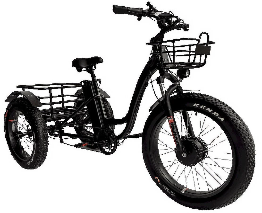 Fat Tire Electric Tricycle Trike 750W/1200W Power, All-Terrain Ride - Curated Treasures Market