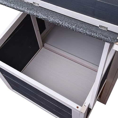 Outdoor Chicken Coop for 8 Chickens, 2025Upgraded Portable Wooden Hen House with Nesting Boxes, Chicken House, Chicken Run Cage