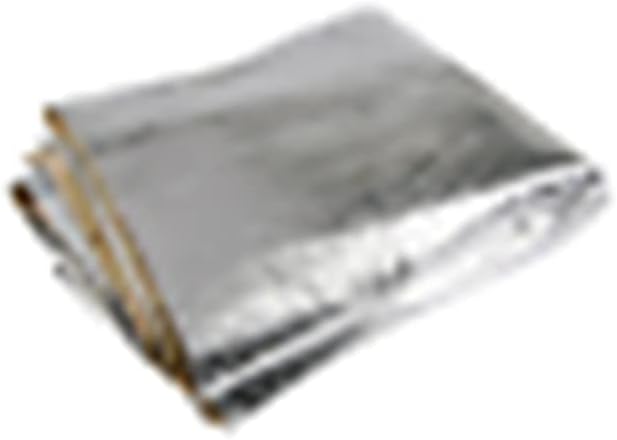 VPABES Car Noise Aluminum Heat Sound Deadening Insulation Mat, Heat Shield Thermal Sound Insulation Proofing Deadener Mat