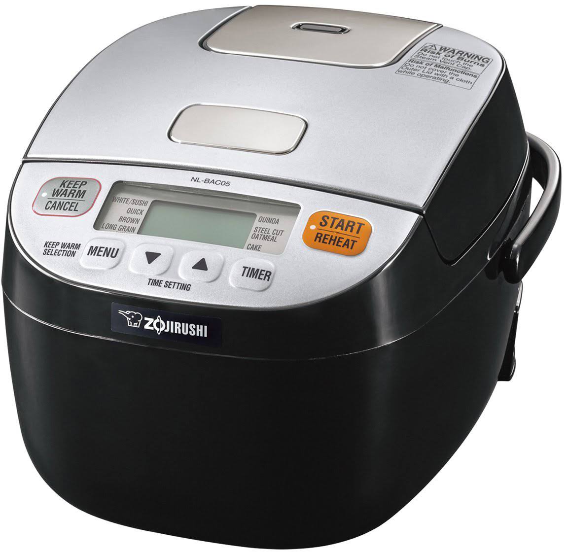 Zojirushi Micom Rice Cooker and Warmer (3-Cup/ Silver Black)
