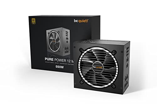 be quiet! BN513 Pure Performance Power 12 M 1200W Modular Quiet Performance Power Supply | 80 Plus Gold | ATX 3.0 | for PCIe 5.0 GPUs and GPUs with