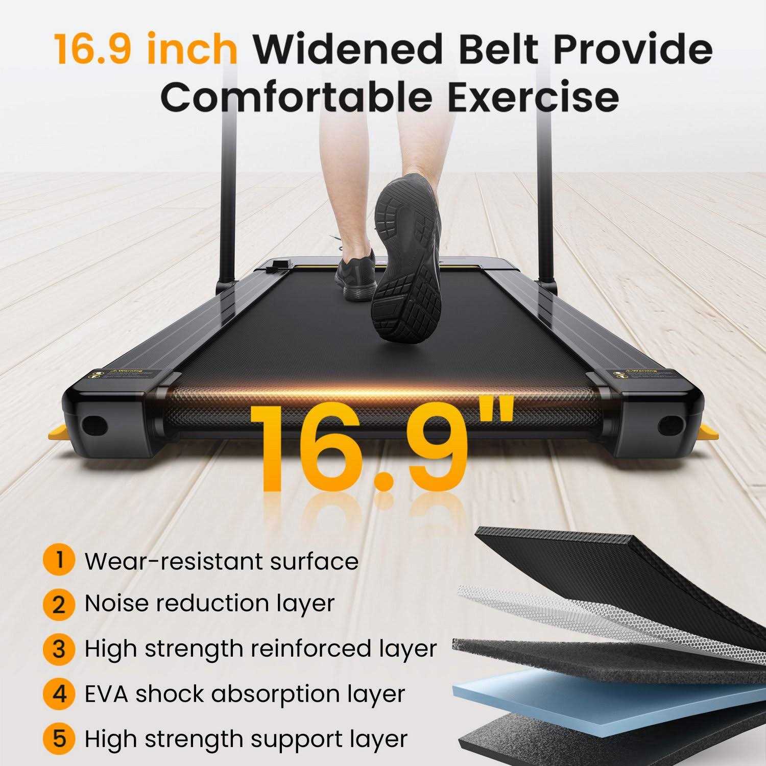 UREVO Strol Lite 2-in-1 Under Desk Treadmill - Sports Supplies Online Store