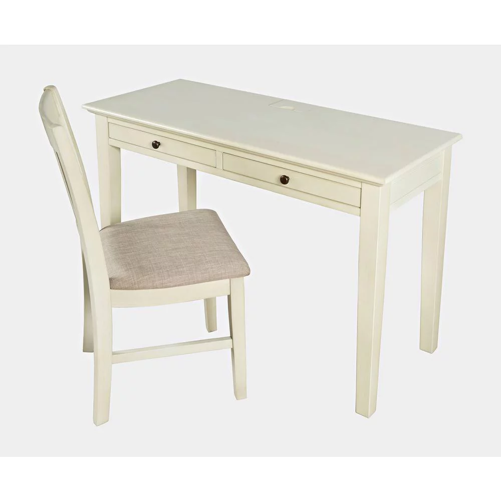 Jofran Craftsman Modern Farmhouse 48" Two Drawer USB Charging Desk