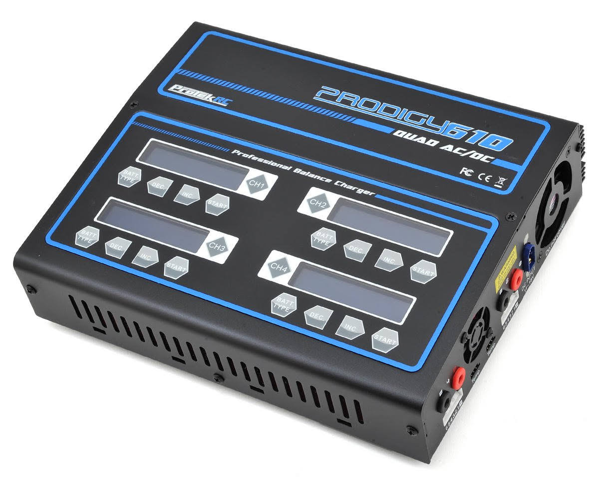 Protek RC - Prodigy 610 Quad AC LiHV/ Lipo AC/DC Battery Charger