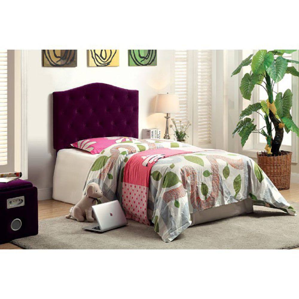 Alipaz Purple Queen Headboard from Furniture of America